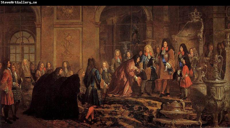 Louis XIV s Louis XIV. empfangt den Dogen von Genua in Versailles